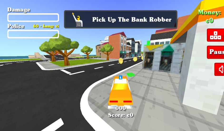 Blacktop Police Chase screenshot