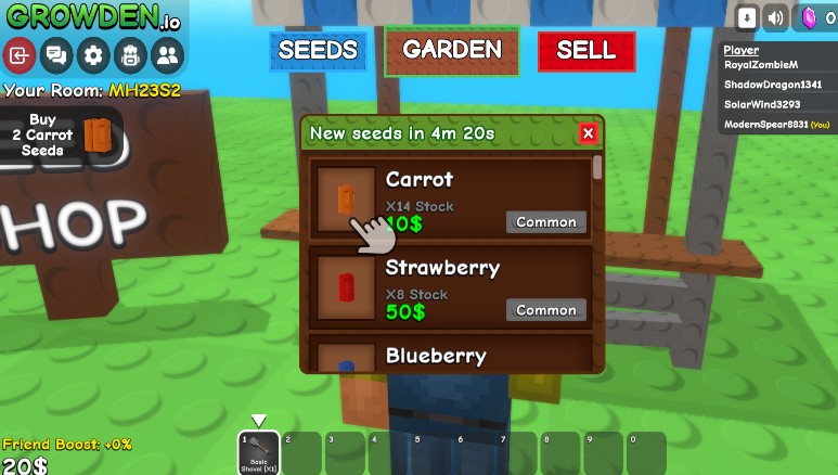 Growden.io screenshot