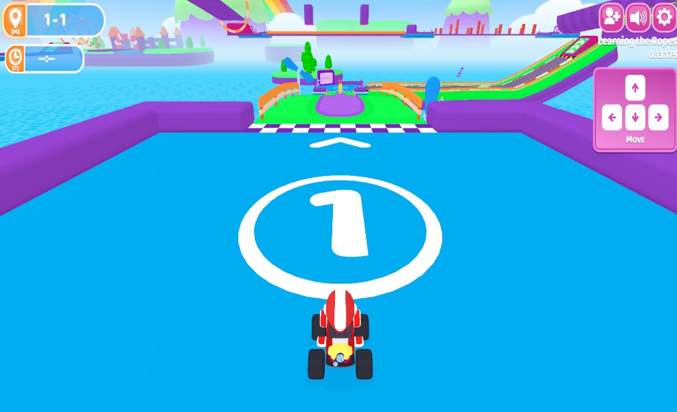 Obby Roads screenshot